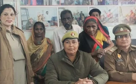 पुलिस टीम ने विवाद समाप्त करा परिवार को टूटने से बचाया