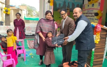 दिव्यांग बच्चों के खेलकूद व सांस्कृतिक कार्यक्रम का किया गया आयोजन