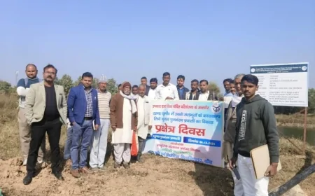 बुंदेलखंड में ‘भूजल पुनर्भरण प्रणाली’ पर प्रक्षेत्र दिवस का आयोजन