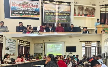 विश्व मृदा दिवस पर कृषि विज्ञान केंद्र में कृषक-वैज्ञानिक संवाद का आयोजन