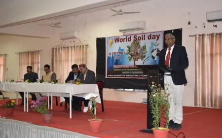 विश्व मृदा दिवस पर ‘स्वस्थ मिट्टी–स्वस्थ शहर’ थीम पर हुआ जागरूकता कार्यक्रम