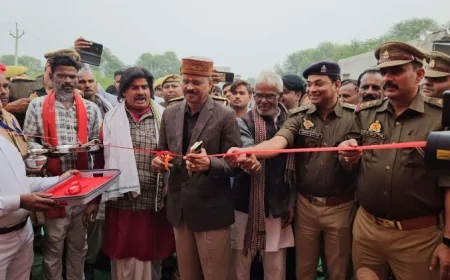 एसपी ने नव सृजित भैसौंधा पुलिस चौकी का किया उद्घाटन