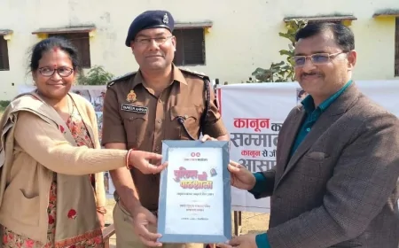 सीओ ने यातायात नियमों के प्रति विद्यार्थियों को किया जागरूक