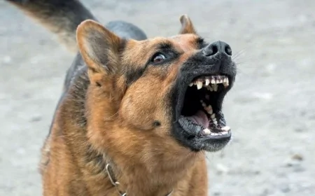 घर के बाहर बर्तन धो रही महिला पर पागल कुत्ते का हमला, गंभीर रूप से घायल