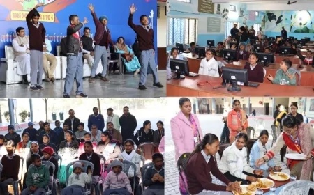 प्रेम सदन स्कूल के दिव्यांग बच्चों ने किया भ्रमण