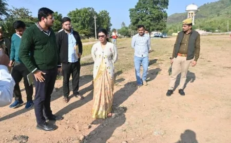 कालिंजर किले को राष्ट्रीय-अंतरराष्ट्रीय पटल पर लाने की तैयारी, डीएम ने किया स्थलीय निरीक्षण