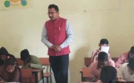 बीईओ ने विद्यालयों का किया निरीक्षण