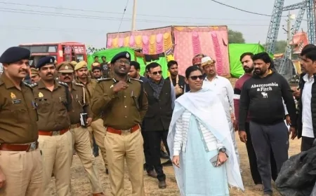 मौनी बाबा धाम मेला-भंडारे की तैयारियों का अधिकारियों ने किया निरीक्षण