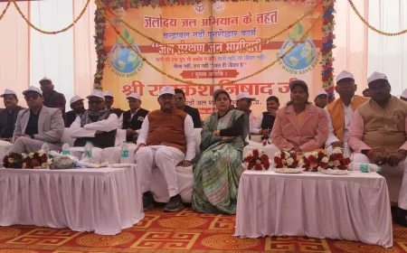 मिशन जलोदय के तहत चन्द्रावल नदी पुनरोद्धार का शुभारम्भ, एक जनपद–एक नदी के संकल्प को मिली गति