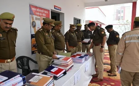 पुलिस अधीक्षक ने किया थाना कोतवाली देहात का वार्षिक निरीक्षण, दिए आवश्यक दिशा-निर्देश