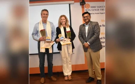 अमेरिका की वैश्विक पोषण विशेषज्ञ प्रो. क्रिस्टीना इकोनोमोस का चित्रकूट दौरा