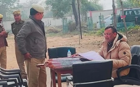 अपर एसपी ने थाना मारकुंडी का किया निरीक्षण