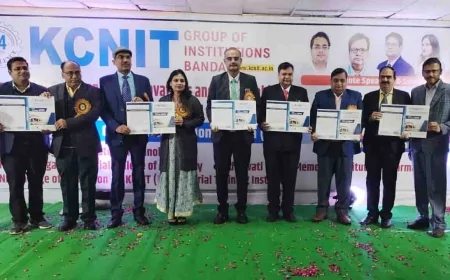 केसीएनआईटी ग्रुप ऑफ इंस्टीट्यूशंस, बांदा में आईसीआईएसईएमपीई–2025 अंतरराष्ट्रीय सम्मेलन संपन्न