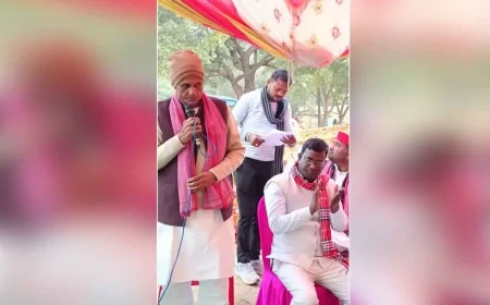 ग्राम खैरी में संविधान महोत्सव व पीडीए सम्मेलन का आयोजन