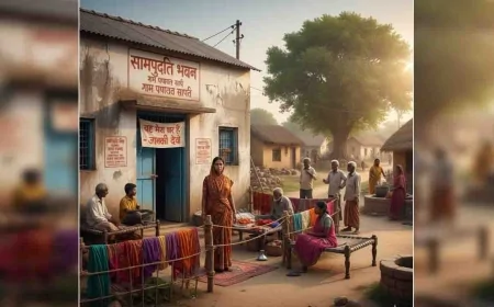 सामुदायिक भवन पर महिला का अवैध कब्जा, ग्राम प्रधान की तहरीर पर मुकदमा दर्ज