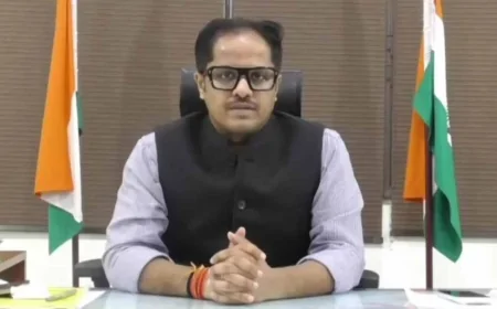 नववर्ष 2026 के अवसर पर जिलाधिकारी पुलकित गर्ग ने जनपदवासियों को दी शुभकामनाएँ