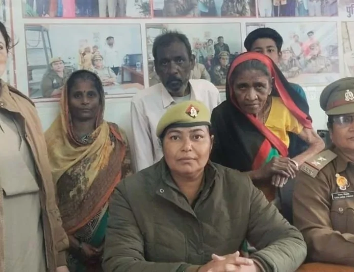 पुलिस टीम ने विवाद समाप्त करा परिवार को टूटने से बचाया