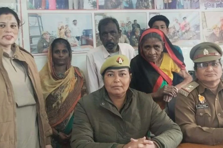 पुलिस टीम ने विवाद समाप्त करा परिवार को टूटने से बचाया