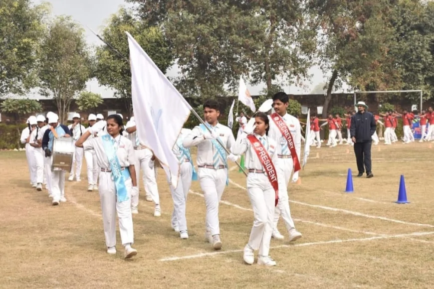 सुषमा स्वरूप इंटरनेशनल स्कूल में तीन दिवसीय वार्षिक खेल महोत्सव ‘स्वरूप खेल उत्सव’ का भव्य शुभारंभ