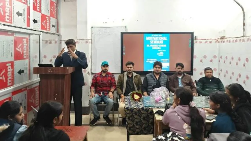 द एस एस स्टडी हब कोचिंग संस्थान में संपन्न हुई कैरियर काउंसलिंग की महत्वपूर्ण कार्यशाला