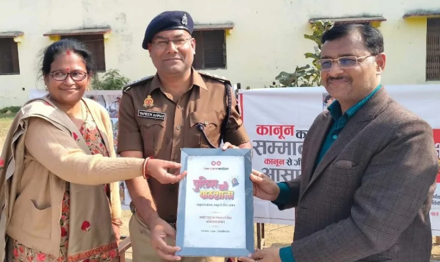 सीओ ने यातायात नियमों के प्रति विद्यार्थियों को किया जागरूक