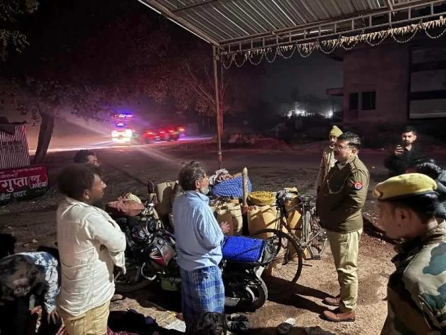 झुग्गी झोपड़ियां और होटलों में पुलिस का विशेष चेकिंग अभियान, कोई संदिग्ध नहीं मिला