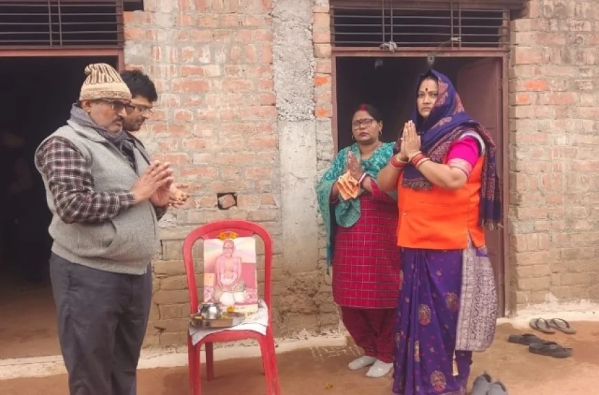 शिविर लगा नेत्र रोगियों का किया परीक्षण, बांटे चश्मा