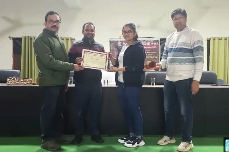 वानिकी महाविद्यालय में अखिल भारतीय हस्तशिल्प सप्ताह 2025 का सफल आयोजन