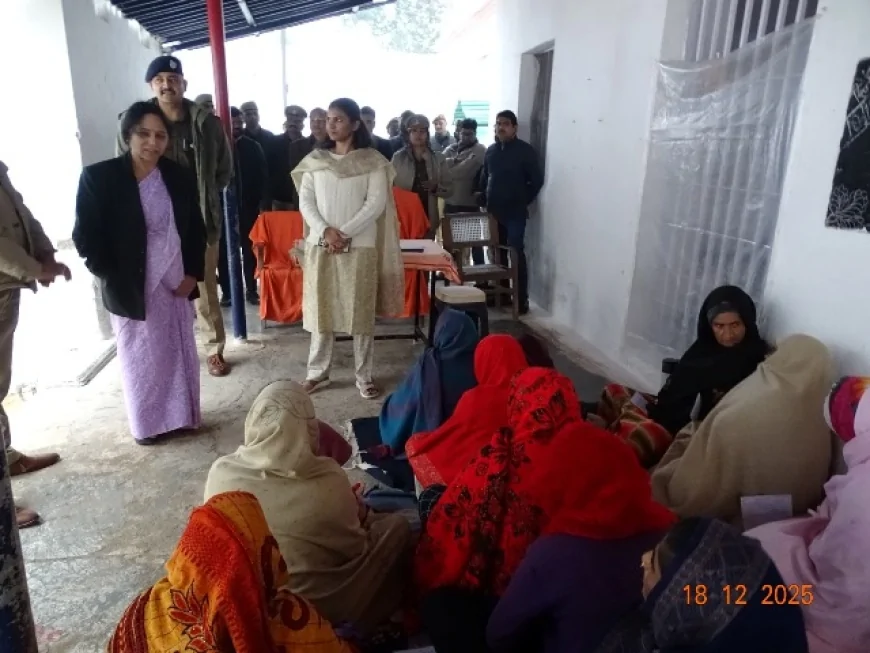 मंडल कारागार बाँदा में महिला बंदियों से ‘शक्ति संवाद’