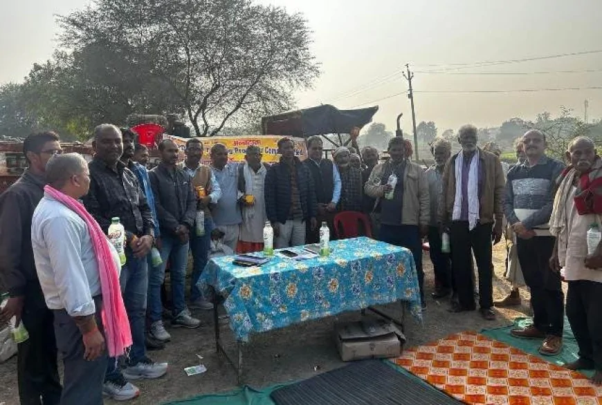 किसान पाठशाला आधुनिक खेती के बताए गए तौर तरीके