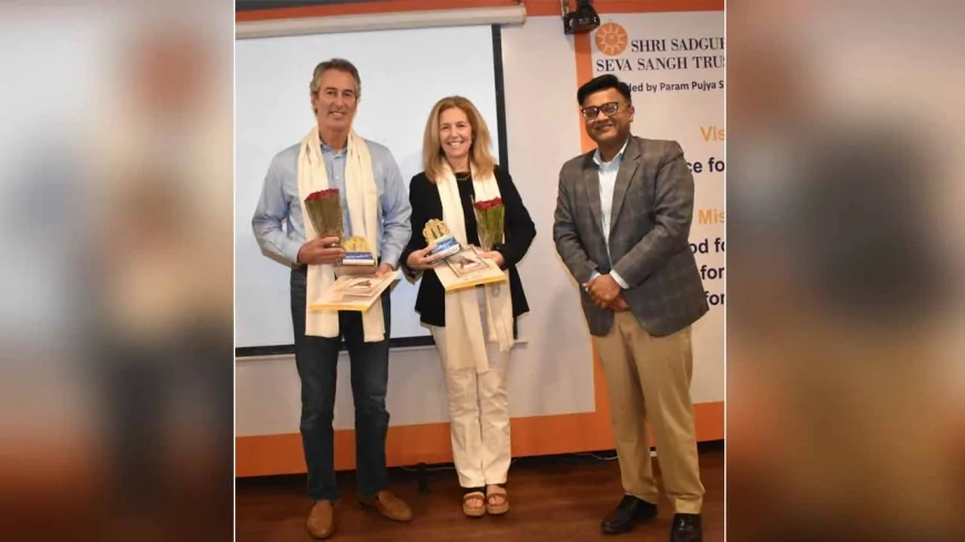 अमेरिका की वैश्विक पोषण विशेषज्ञ प्रो. क्रिस्टीना इकोनोमोस का चित्रकूट दौरा