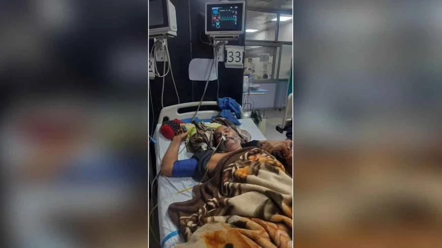 बाँदा : किसान पर जानलेवा हमला : पुलिस की निष्क्रियता से हमलावर बेखौफ, परिवार सहमा