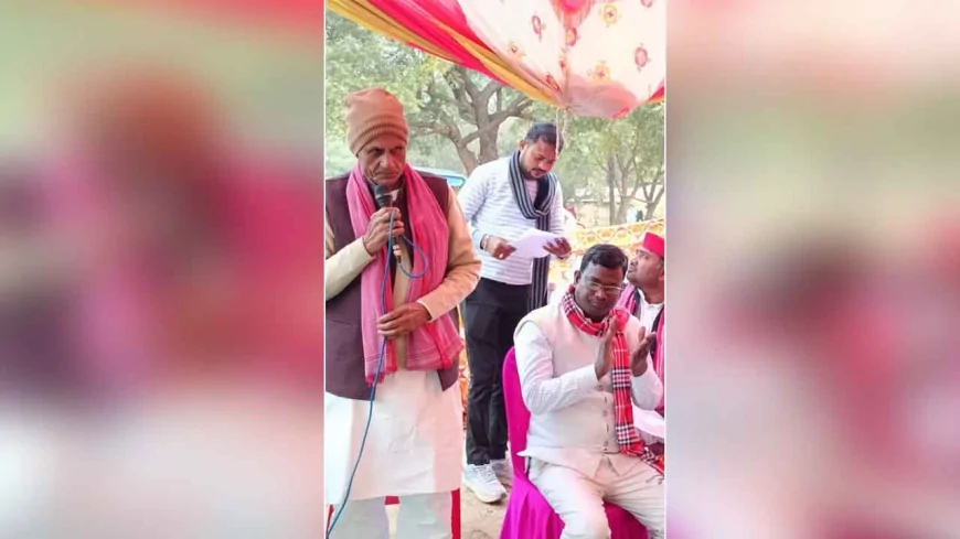 ग्राम खैरी में संविधान महोत्सव व पीडीए सम्मेलन का आयोजन