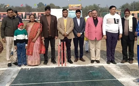 दिव्यांग क्रिकेट मैच : मेरठ को हरा फाइनल में पहुंचा कानपुर