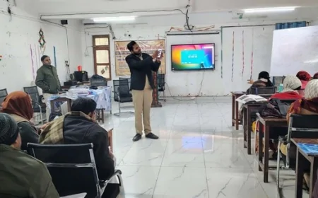 दो दिवसीय स्मार्ट क्लास संबंधी प्रशिक्षण का हुआ समापन