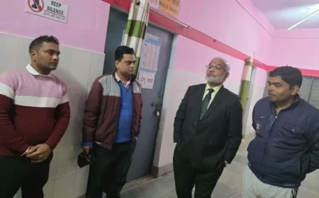 सीएमओ ने सीएचसी रामनगर की देखी व्यवस्थाएं