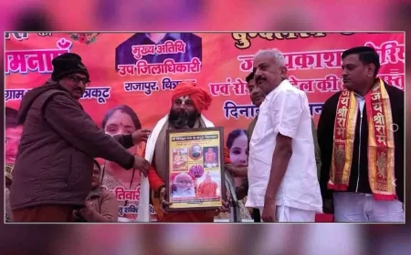 ग्राम सगवारा में भव्य संगीत संध्या कार्यक्रम संपन्न