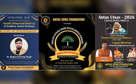 राष्ट्रीय सम्मान से अलंकृत होगा रघुराज पीपल मैन फाउंडेशन