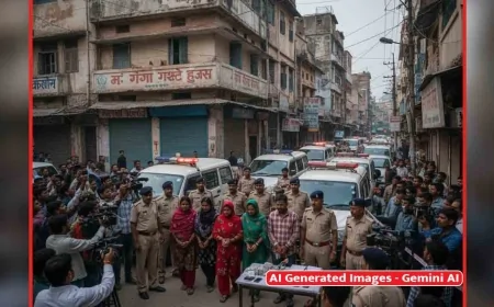 UP : प्रयागराज में बड़े देह व्यापार गिरोह का पर्दाफाश