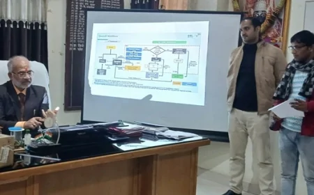 सड़क दुर्घटना संबंधी प्रशिक्षण में दी गई योजना की जानकारी