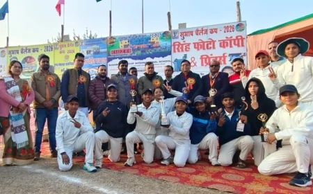 सुभाष चैलेंज कप : बनारस ने जीता महिला क्रिकेट टूर्नामेंट