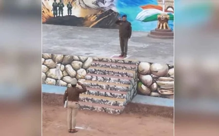 अपर एसपी ने परेड का किया निरीक्षण