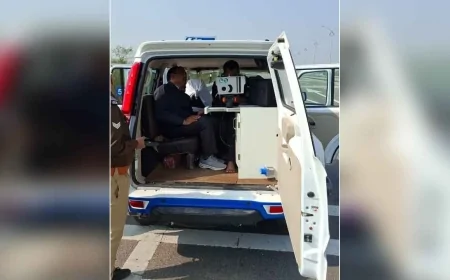 बुंदेलखंड एक्सप्रेस-वे पर ओवरस्पीडिंग के खिलाफ सख्ती, 70 वाहनों की जांच में 53 का चालान