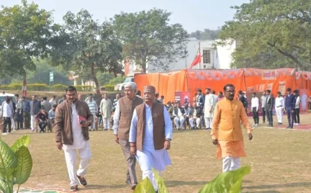 ग्रामोदय यूनिवर्सिटी में विवेकानंद जयंती सप्ताह कार्यक्रम का हुआ समापन