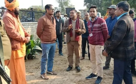 डीएम ने संरक्षित स्मारको, बरहा कोटरा, ऋषियन आश्रम का किया निरीक्षण