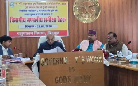 गोवंश संरक्षण और चारागाहों को कब्जा मुक्त करना प्राथमिकता : मंत्री