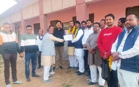 सहकारी बैंक के निर्विरोध अध्यक्ष बने नीलेश अग्रवाल