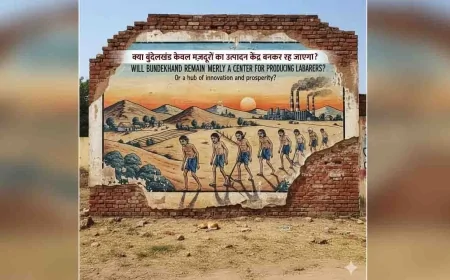 क्या बुंदेलखंड केवल मज़दूरों का उत्पादन केंद्र बनकर रह जाएगा?