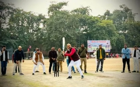 बांदा प्रीमियर लीग 2026 (सीजन–5) का भव्य शुभारंभ, कालिंजर वॉरियर ने जीता उद्घाटन मुकाबला