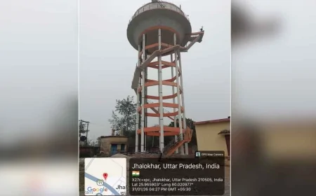 झलोखर व डामर गांव में नमामि गंगे योजना बदहाल, अधूरे कार्यों से ग्रामीण परेशान